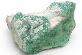 Green, Fluorescent, Cubic Fluorite Crystals - Madagascar #211075-2